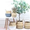 Handmade Storage Basket Planting Flower Pot 6