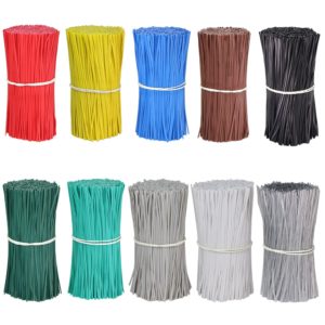 100 PCS Reusable Oblate Gardening Cable Ties