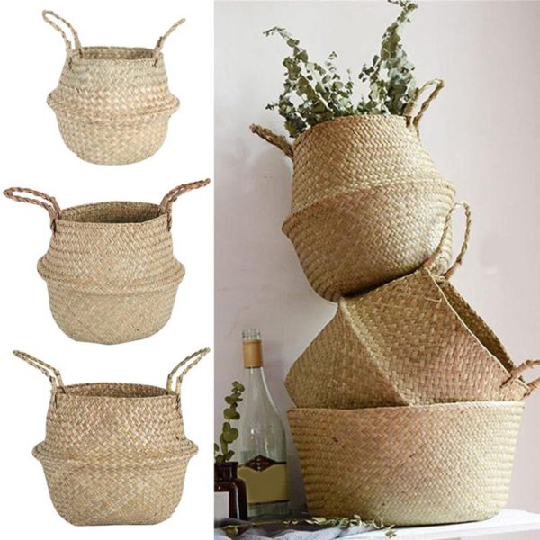 Handmade Storage Basket Planting Flower Pot 1