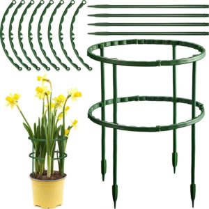 Plastic Plant Support Pile Stand for Flowers Greenhouse