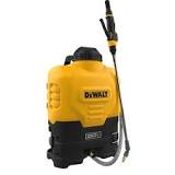 Is there a backpack sprayer that uses Dewalt batteries?