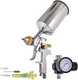 What are the different types of spray guns?