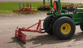 How do you use a 3 point tractor hitch?