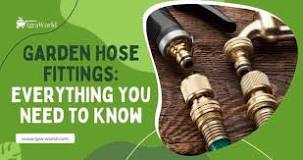 Are garden hose fittings universal?