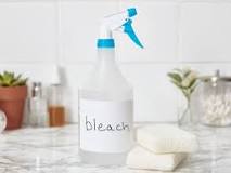Can I make my own bleach spray?
