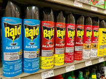 Is exterminator spray safe for humans?
