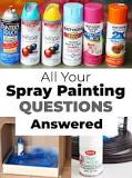 Can I spray paint over spray paint?