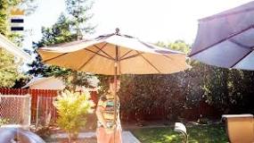 Can I use a patio umbrella at the beach?