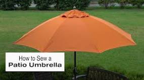 Can outdoor umbrellas be repaired?