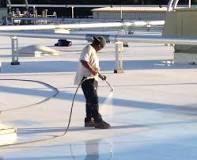 Can silicone roof coating be sprayed?