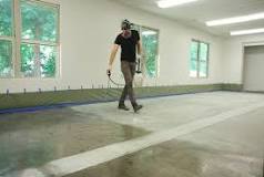 How do you clean sprayer after sealing concrete?