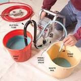 Can you apply paint with a pump sprayer?