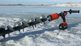 Can you use a hammer drill for ice auger?