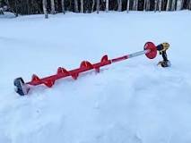 Can you use a regular auger for ice fishing?