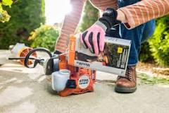 Can a Stihl sprayer be used as a blower?
