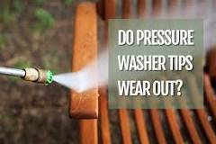 Do pressure washer tips Change pressure?