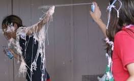 Does Silly String dissolve in water?