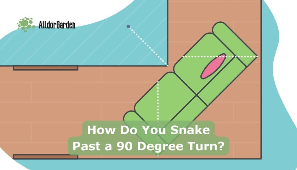 How Do You Snake Past a 90 Degree Turn?