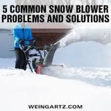 How do I know if my snowblower paddle is bad?