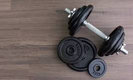 How do you condition rubber dumbbells?