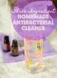 How do you make homemade antibacterial spray?