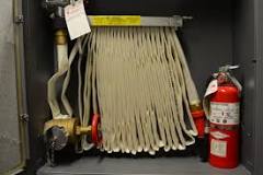 How much pressure is in a fire hose?