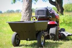 How much weight can you pull with a riding mower?