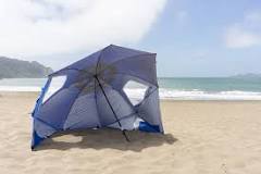 What can you use instead of a beach umbrella?