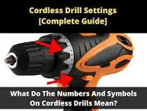 What do the numbers on a drill bit mean?