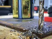 What drill bit is best for hardened steel?