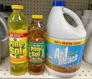 What happens when you mix Pine-Sol and bleach?