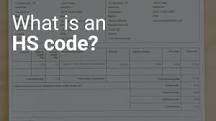 What is a product HS Code?