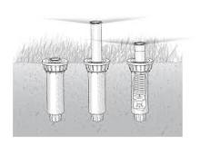 What is a spray head sprinkler?