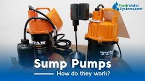 What is sump pump connected to?