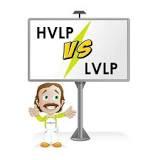 What is the difference between HVLP and LVLP spray gun?