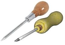 What is the difference between a bradawl and awl?