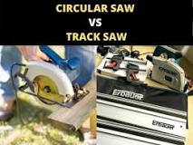 What is the difference between a circular saw and a track saw?