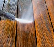 Can I use high-pressure washer with paint?