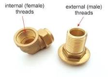 Which end of hose is female?