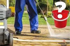How do you pressure wash without a water source?