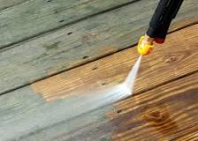 Why is my deck fuzzy after pressure washing?