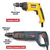 What are hammer drill bits called?