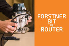 Can I use a Forstner bit with a router?
