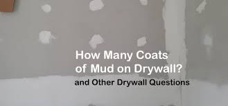 Can you only do 2 coats of drywall mud?