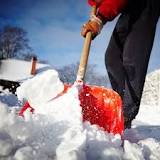 How do you make snow shoveling easier?