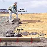 How do you remove shingles from a roof?