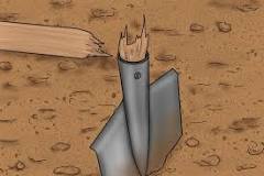 How do you replace a shovel shaft?
