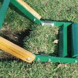 How do you use a sod cutter hand tool?