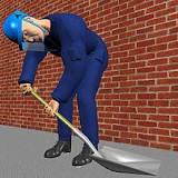 How do you replace a broken shovel handle?