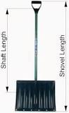 How tall should a snow shovel be?